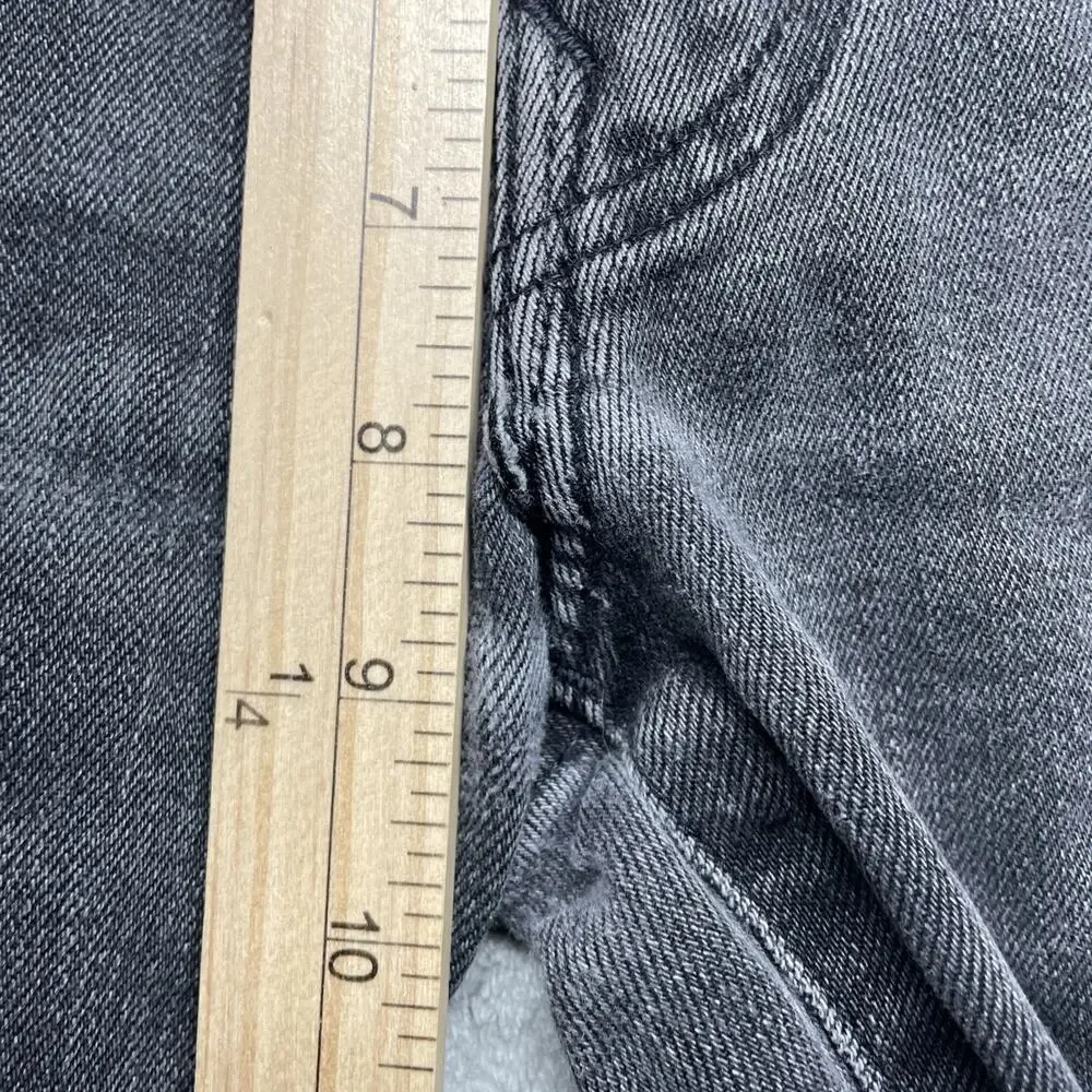 American Eagle Jeans Mens 29x30 Grey Slim Straight Flex Grunge